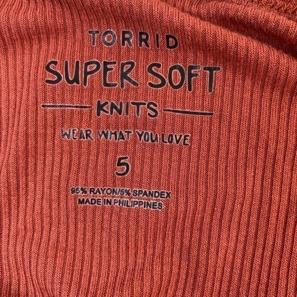 Torrid Super Soft Knits Blouse - Picture 6 of 7